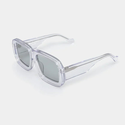 Mazamio Sunglasses - Transparent with Light Grey Tint