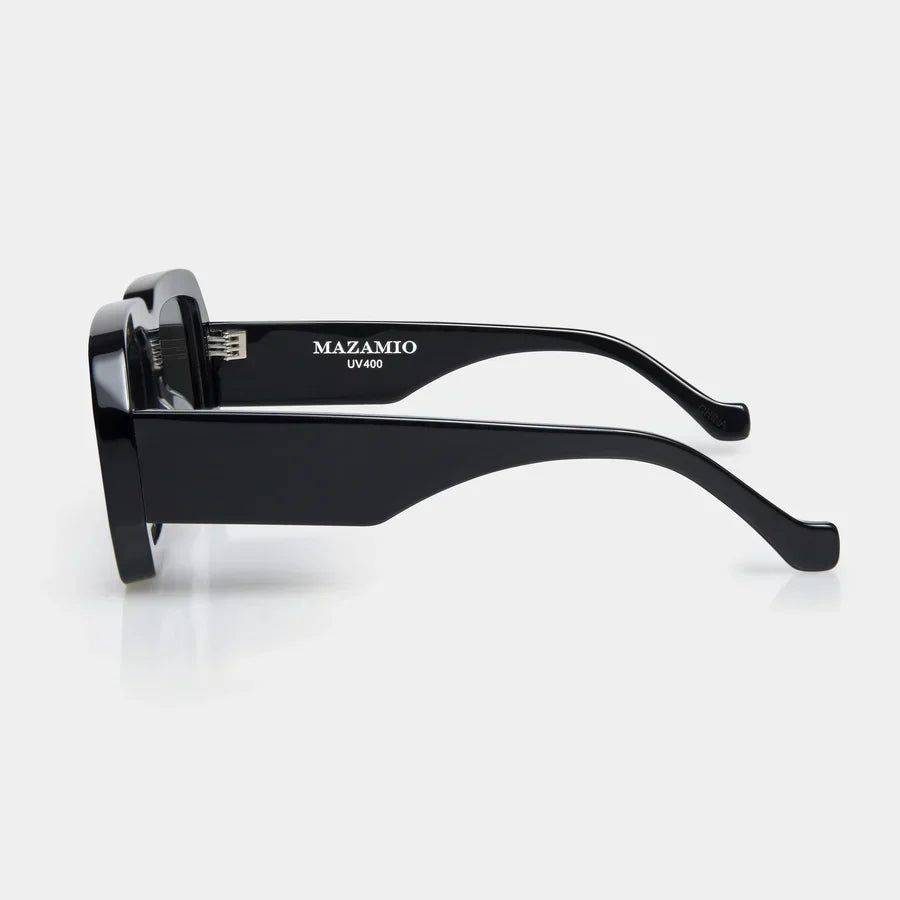 Mazamio Sunglasses - Black with Dark Grey Tint