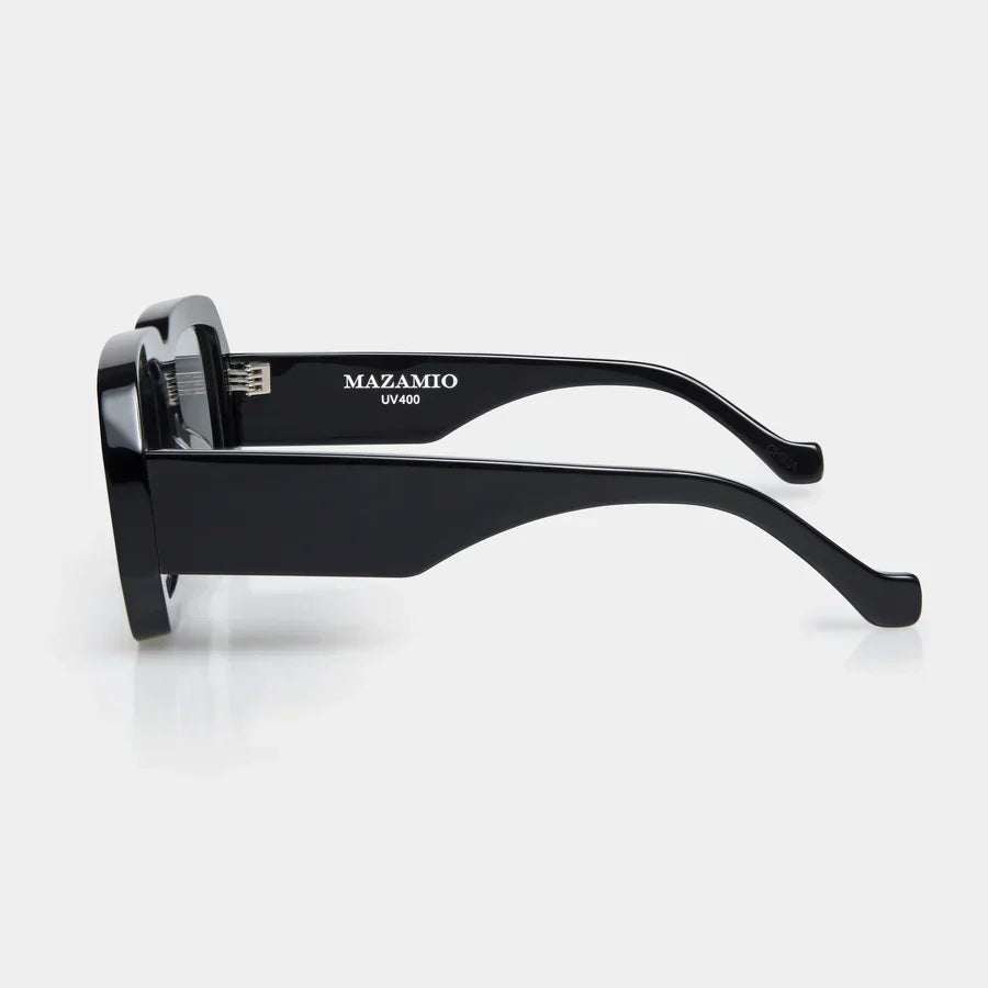 Mazamio Sunglasses - Black with Light Grey Tint