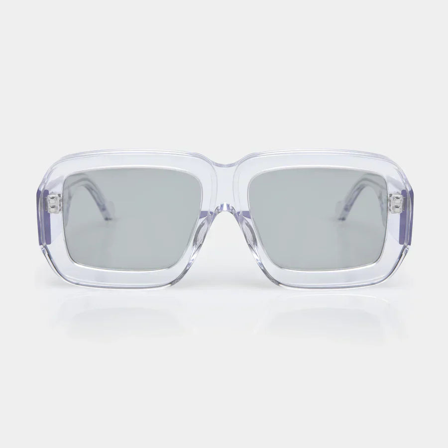 Mazamio Sunglasses - Transparent with Light Grey Tint