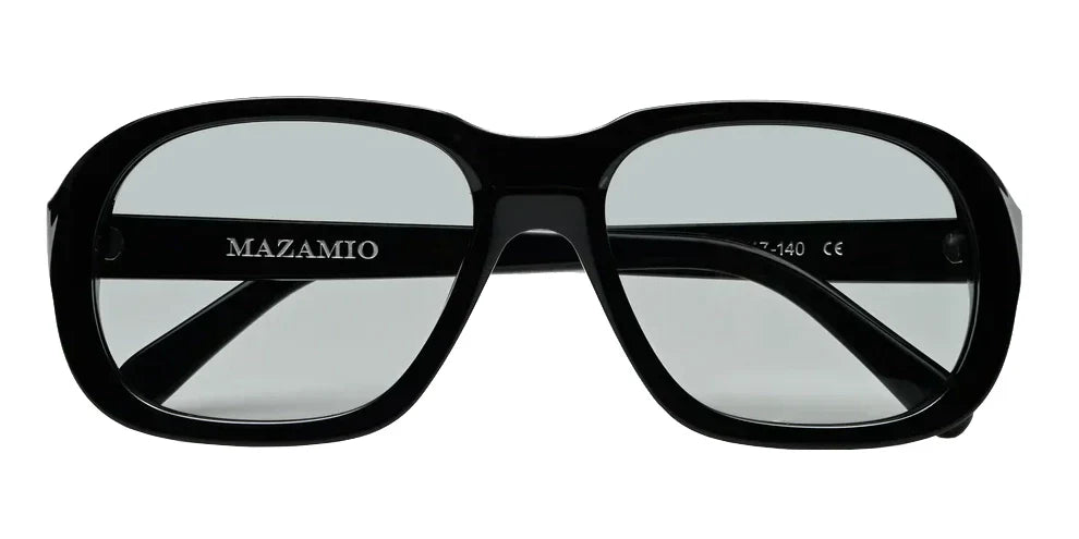 Mazamio Delon Sunglasses - Black with Light Grey Tint