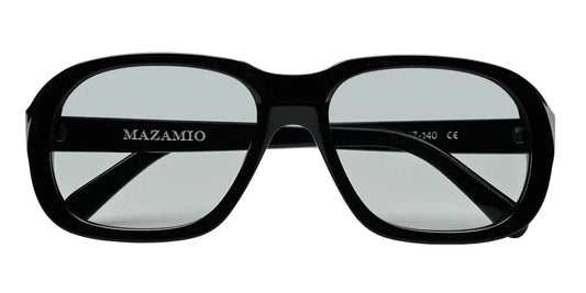 Mazamio Delon Sunglasses - Black with Light Grey Tint