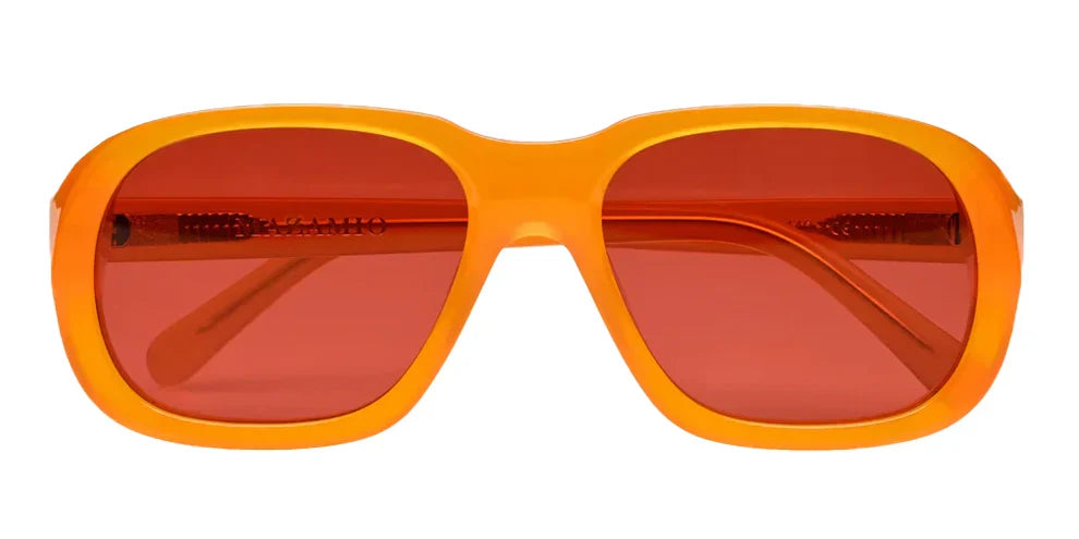 Mazamio Delon Sunglasses - Light Orange with Orange Tint