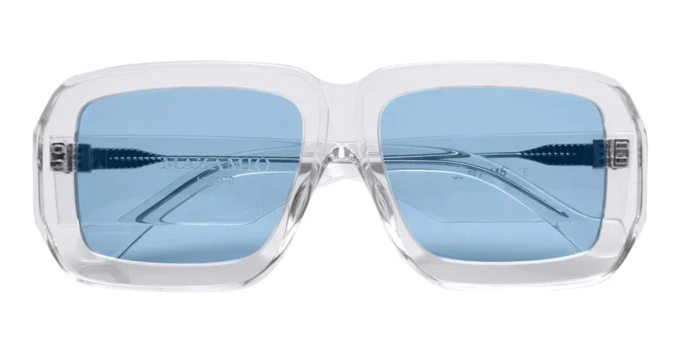 Mazamio Sunglasses - Transparent with Light Blue Tint